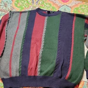 *VTG* 80's NAUTICA XL  Dad Sweaters ,Grandpa Chic ,nautical ,cableknit preppy